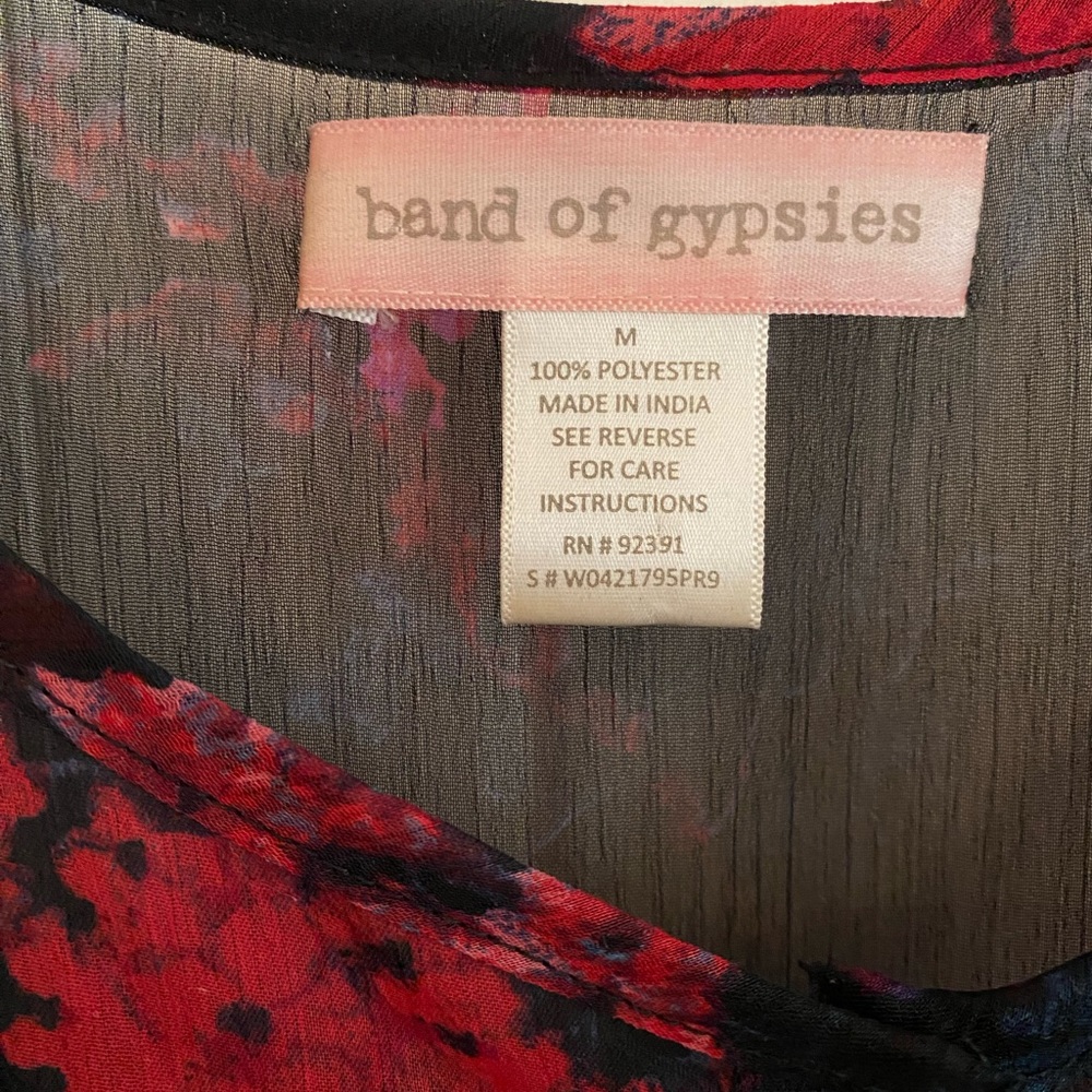 Band of Gypsies sheer over-dress - Picture 2 of 4